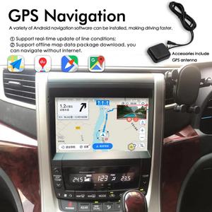 128GB AI Voice <b>Control</b> <b>Android</b> 13 Screen for Toyota Vellfire 2011 2014 Alphard 20 GPS CarPlay Car Radio Multimedia Video Player - Product Image 3