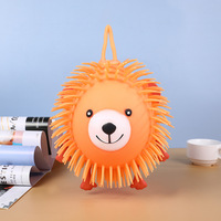 Nouveau jouet lumineux créatif anti-stress pour filles, en forme de six animaux en peluche, pour stand de marché nocturne