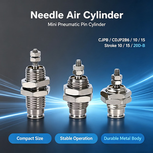 กระบอกลมแบบเข็มขนาดเล็ก รุ่น CJPB/CDJP2B6/10/15-10/15/20D-B - Product Image 1