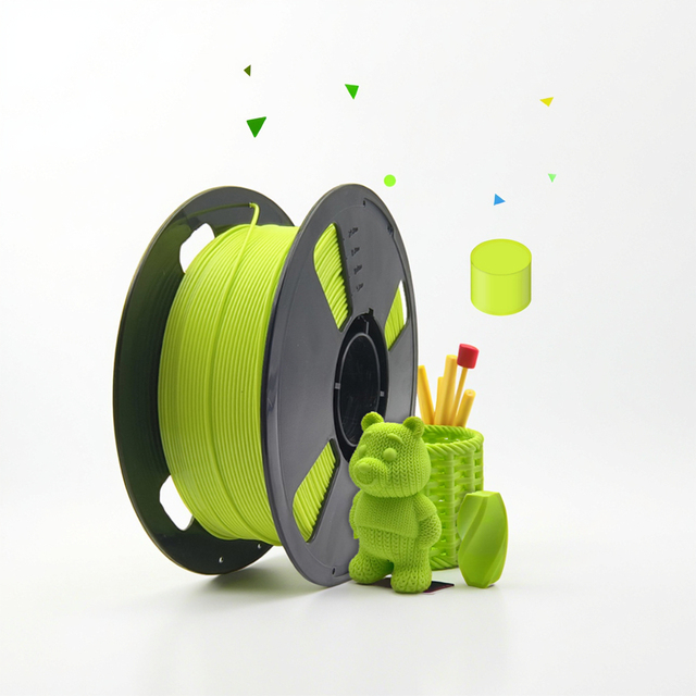 Wholesale High Quality 1kg Single-Color 3D Printing Filaments PETG TPU ABS Extruded Plastic Rods 3D Printers Accessory