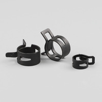 Collier de serrage en acier pour tuyau de carburant/huile/eau, système de mesure métrique, support personnalisé OEM, collier de serrage pour tuyau
