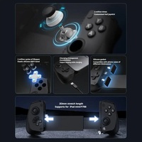 Manette de jeu pour téléphone portable Gamesir X5 Lite, manette de jeu avec prise de type C, joystick de contrôle de jeu
