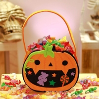 Sac fourre-tout fantôme mignon pour Halloween, sac à friandises personnalisable en jute pour enfants, nouvelle pochette cadeau de fête Hebei