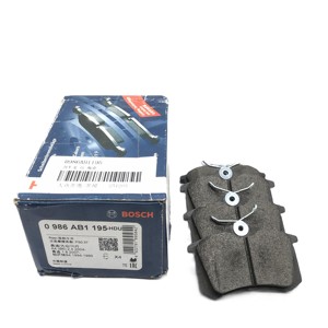 Pour <span class=keywords><strong>BOSCH</strong></span> Jeu <span class=keywords><strong>de</strong></span> plaquettes <span class=keywords><strong>de</strong></span> <span class=keywords><strong>frein</strong></span> à <span class=keywords><strong>disque</strong></span> arrière 0986AB1195 1J0698451R pour VW AUDI - Product Image 4