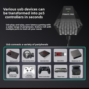 Adaptateur officiel Besavior PS5mate Pro, convertisseur de manette pour <span class=keywords><strong>PS5</strong></span>, ensemble <span class=keywords><strong>clavier</strong></span> et souris - Product Image 3