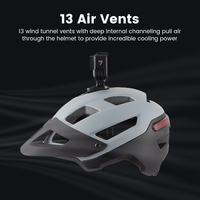 Casque de vélo intelligent EASETOUR avec caméra Bluetooth, clignotants et haut-parleur intégrés pour VTT