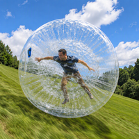 Balle gonflable transparente en TPU Sayok, balle gonflable Zorb pour adultes et enfants