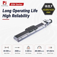 Modul Linear Sekrup Bola Pi High Rigidity 1600mm Stroke Aluminium dengan Repeatabilitas ±0.005mm/±0.01mm CNC AOI untuk Otomatisasi PCB LCD