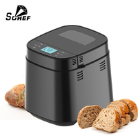 SOHEF Máquina para Hacer Pan Eléctrica de 700W y 2.5LB, Automática, 25 Programas, Pan Sin Gluten/Artesanal, Temporizador Inteligente, Para el Hogar