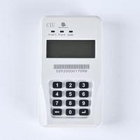Compteur d'eau intelligent Chengze avec clavier de prépaiement à lecture à distance, jeton STS, prépayé Lora Lorawan, CIU en laiton, OEM, protection IP68