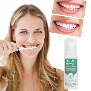 Marca <span class=keywords><strong>Escort</strong></span> Cuidado confiable para encías Diente blanco Refresca el aliento Rechazar el mal aliento Espuma para blanquear los dientes Pasta de dientes Mousse - Product Image 1