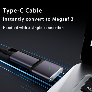 Cable de Carga Rápida 3 en 1 PD de 100W, Cable de Datos con Trenzado de Nailon, Cable Magnético de Tipo C a Tipo C para Relojes Serie IP16/17 <span class=keywords><strong>Mac</strong></span>, 480Mbps - Product Image 4