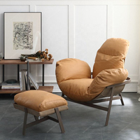 Chaise longue moderne en cuir PU SPARKLE pour l'extérieur et l'intérieur, design réglable, couleur personnalisable