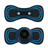 Nouveau mini patch de massage multifonctionnel, recharge USB, autocollant de massage pour le cou, stimulateur rechargeable, pâte de massage contre la douleur