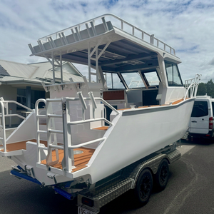 Bateau de pêche et de plongée de luxe en aluminium Gospel Boat Sea King Boss 770Max, moteur hors-bord professionnel, cabine de luxe, 300-400 CV - Product Image 3