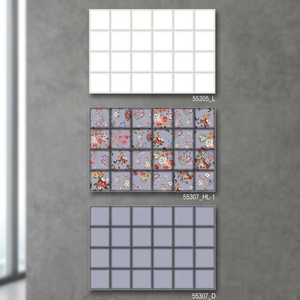 Carreaux de mur en céramique Fabricant d'argile chinoise 300x450mm Carreaux de mur en marbre noir de l'Inde Idéal pour la salle de bain et la cuisine - Product Image 6