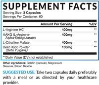 Capsules de L-Arginine pour la santé, favorisant l'énergie et l'endurance, vente en gros à prix avantageux, OEM