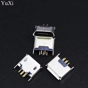 Connecteur USB vertical MICRO mini 5 broches femelle 180 degrés, <span class=keywords><strong>prise</strong></span> directe 5P pour <span class=keywords><strong>JBL</strong></span> Pulse - Product Image 1