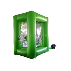 Cubo inflable de PVC de alta calidad, máquina de dinero inflable con soplador de aire para publicidad y promoción - Product Image 5