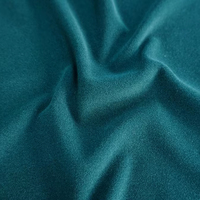 Tela de forro polar Sherpa de punto por urdimbre cepillado 100% poliéster de fábrica, suave y cálida de primera calidad para juegos de cama, prendas de vestir y juguetes.