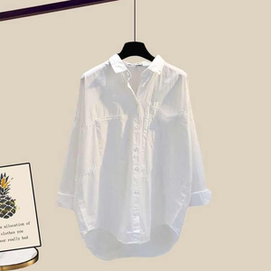 Conjunto Feminino de Três Peças Atacado Direto da Fábrica: Blusa Solta, Suéter e Calça Pantalona de Cintura Alta, Vintage e Casual - Product Image 3