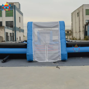 Precio de Fábrica WINWAYTOYS Cancha de Fútbol Inflable de PVC Grande de 17x9m con Cuerdas en el Centro - Arena de Fútbol Portátil - Product Image 5