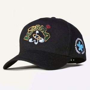 Gorra de Béisbol Personalizada al por Mayor, de 5 Paneles, con Visera Curva, Estructurada, Diseño Deportivo con Estampado de Leopardo/Puntos, Correa Ajustable, 100% Algodón - Product Image 3