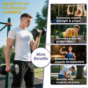 אימון טרום גומות אנרגיה ויטמין <span class=keywords><strong>b12</strong></span> טבעי תוספת - Product Image 6