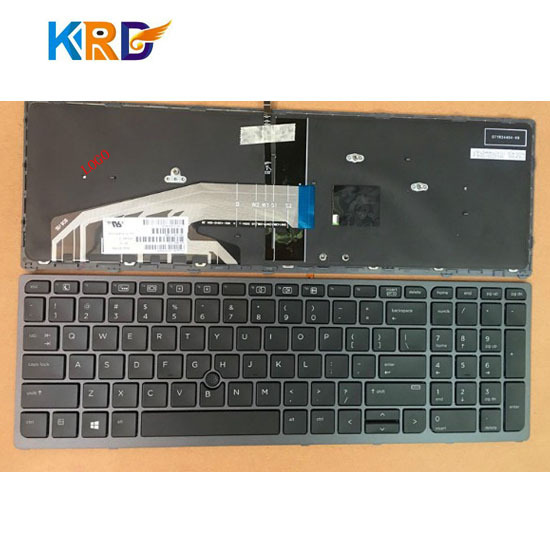 English/US Backlit Laptop Keyboard for HP Zbook 15 G3 17 G3