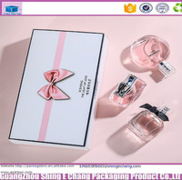 Boîte cadeau rigide de luxe pour parfum, style livre, avec fermeture magnétique à clapet, insert en mousse, emballage pour parfum 30 ml, boîte cadeau pour parfum féminin