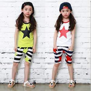 Fournisseurs de Pekin : Nouveaux Designs de Robes Mignonnes pour Enfants, Ensemble Pantalon à Volants pour Filles Scolaires - Product Image 1