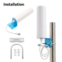 8dbi10 Dbi 12dbi 3G LTE 4G 5G Antenna Mimo Omni External Barrel Antenna Long Range Outdoor Wireless Router Communication Antenna