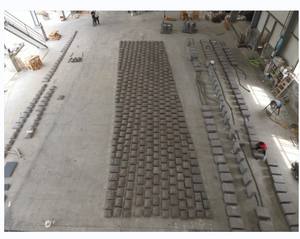 Losas de Granito <span class=keywords><strong>Porfido</strong></span> Marrón Claro de Tamaños Personalizados, <span class=keywords><strong>Piedra</strong></span> Porfiria, Adoquines para Caminos, para Japón, Italia - Product Image 2