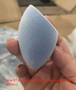 Esponja de Maquillaje de Doble Capa, Suave y Afelpada, de Microfibra y <span class=keywords><strong>Terciopelo</strong></span>, con Microfibra Flocada, para el Rostro - Product Image 2