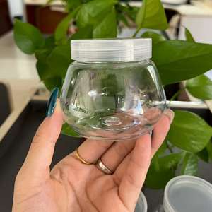 โห<span class=keywords><strong>ล</strong></span>ใส่ลูกกวาดพลาสติกใสสำหรับสัตว์เลี้ยงขนาด160มล. 200มล. 230มล. รูปทรง<span class=keywords><strong>ไอ</strong></span>ศกรีมเครื่องประดับคริสต์มาสพร้อมฝาอลูมิเนียม - Product Image 5