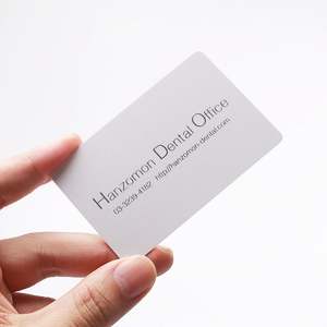 Carte de visite en PVC givré bon marché - Product Image 5