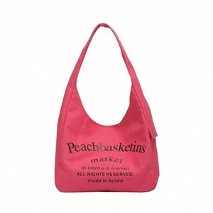 High Quality Custom Logo Printed Stripe Canvas Shopping Tote Bag Hot Sale Recyclable High-Capacity Colorful Bags - Product Image 5