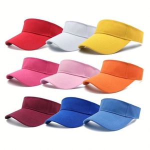 Design Adult Cap Summer Empty Hats Outdoor Tennis Baseball Sport Adjustable Sun Visors Golf Empty <b>Top</b> Caps - Product Image 5