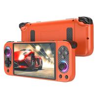جهاز ألعاب محمول D50MAX بشاشة لمس 5 بوصة، مخرج عالي الدقة، عصا تحكم مزدوجة، إضاءة RGB، ذاكرة وصول عشوائي 3 جيجابايت، تخزين 64 جيجابايت، واي فاي، نظام أندرويد