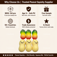 Southpeak Toy Squishy Fidget Toys Squishy Factory Squeeze Toy Peanut Squishy Toys Slow Rising Stress Relief Novelty Gift 40g