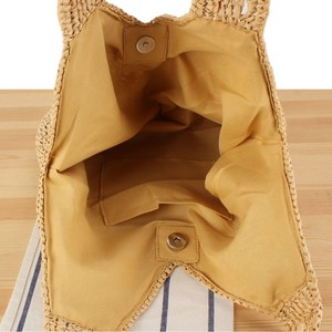 Nuova Borsa Intrecciata <span class=keywords><strong>a</strong></span> <span class=keywords><strong>Mano</strong></span> in Paglia per Donna, Design all'Ingrosso, Casual con Manico, Fodera in Poliestere, per Vacanze, Viaggi e Spiaggia - Product Image 3
