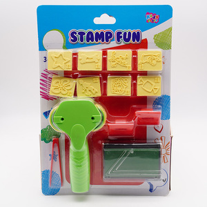 <span class=keywords><strong>Tampon</strong></span> rouleau en mousse jouet mignon avec ensemble de tampons encreurs pour cadeau enfant, <span class=keywords><strong>tampon</strong></span> roulant auto-<span class=keywords><strong>encreur</strong></span> - Product Image 2