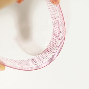 Mini Righello Dritto 15cm 6 Pollici, Linee Rosse Trasparenti, Spessore 1,2mm, Materiale Plastico, Miglior Strumento per Modellismo e Design di Moda - Product Image 5