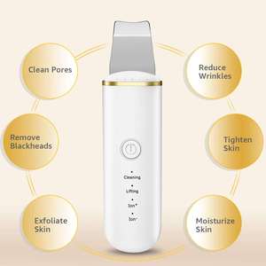 Spatule faciale sonique en ABS, exfoliant pour la peau, nettoyage en profondeur des pores, gommage pour la peau - Product Image 5