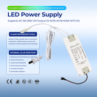 Controladores LED CV de 100-240V CC 12V 24V 6W 10W 12W 15W 18W 24W 30W 36W 45W 50W 60W al por mayor