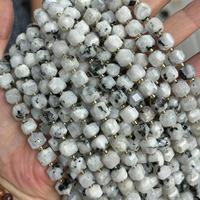 8-9mm Quartz Naturel À Facettes Cube Carré Perles Agate Lâche Carré Cristal Perle pour La Fabrication De Bijoux Bracelet Boucles D'oreilles Accessoire