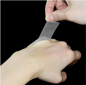 Ruban médical sensible à la pression PE microporeux respirant facile à déchirer, ruban d'isolation de cils greffés - Product Image 3