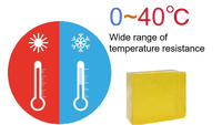 Adhésif chaud imperméable 0-40 ℃ de colle de fonte d'usine de la température résistante de sac de courrier
