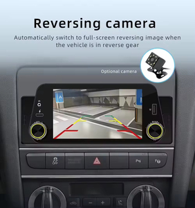Hicbest เครื่องเสียงรถยนต์5.1นิ้ว DIN แบบไร้สาย/แบบมีสาย CarPlay <span class=keywords><strong>Android</strong></span> <span class=keywords><strong>Auto</strong></span> 1 DIN วิทยุในรถยนต์เครื่องเล่น MP5 us/bt FM AUX IN + MIC - Product Image 4