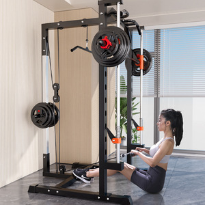 Usine En Gros Maison Multi-Fonction Squat Rack Formation Complète Smith Machine Portique Rack Équipement De Fitness - Product Image 2
